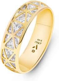 Anillo LOVE, tamaño pequeño, 1 diamante