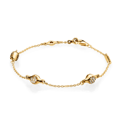 Pulsera Cadena Dorada